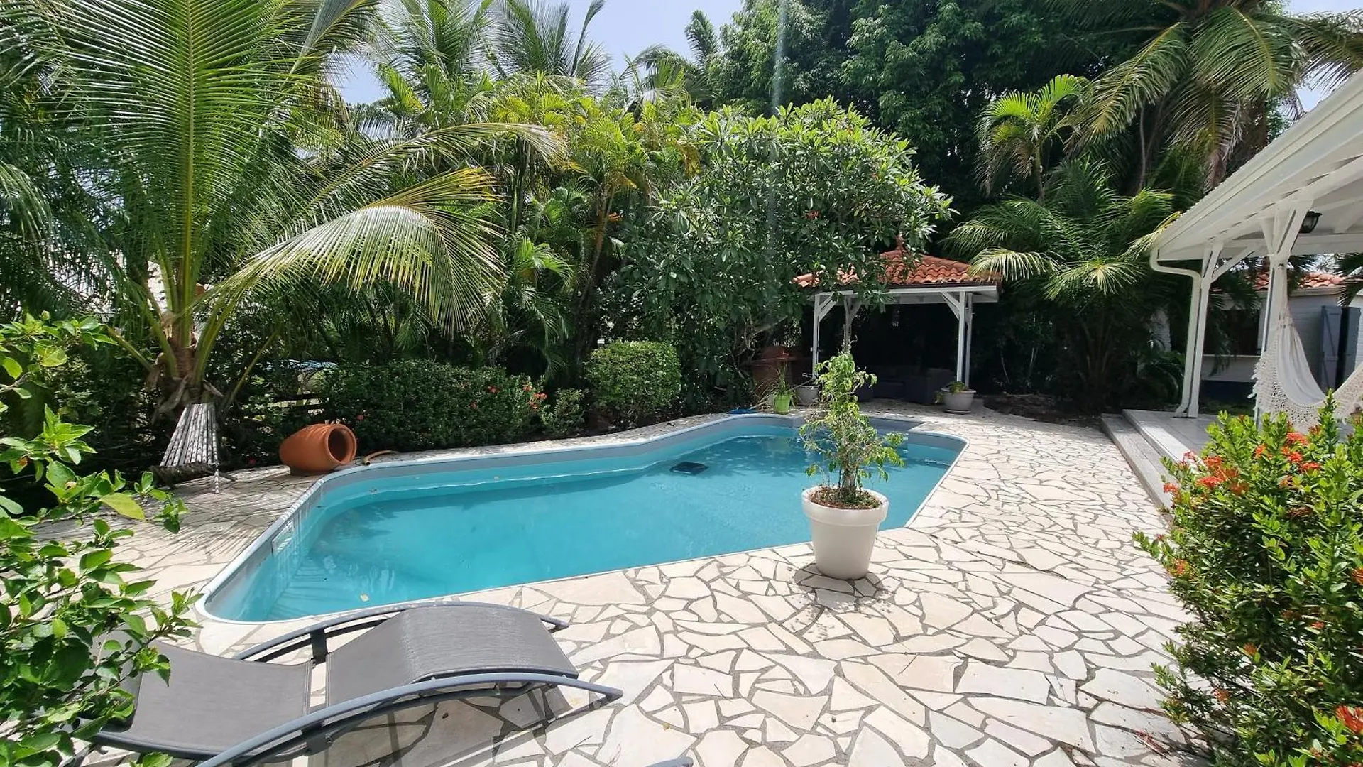 Villa Maison Creole De Charme Avec Piscine Privee Et Ecrin Tropical Le François